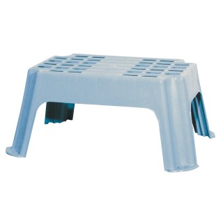 1 - Step for Campers and Caravans with Gray Anti-slip Rubbers for Outdoors